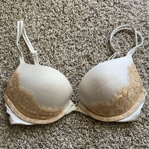 VS Very Sexy Push-up 32B Cream with Gold Lace Victoria’s Secret